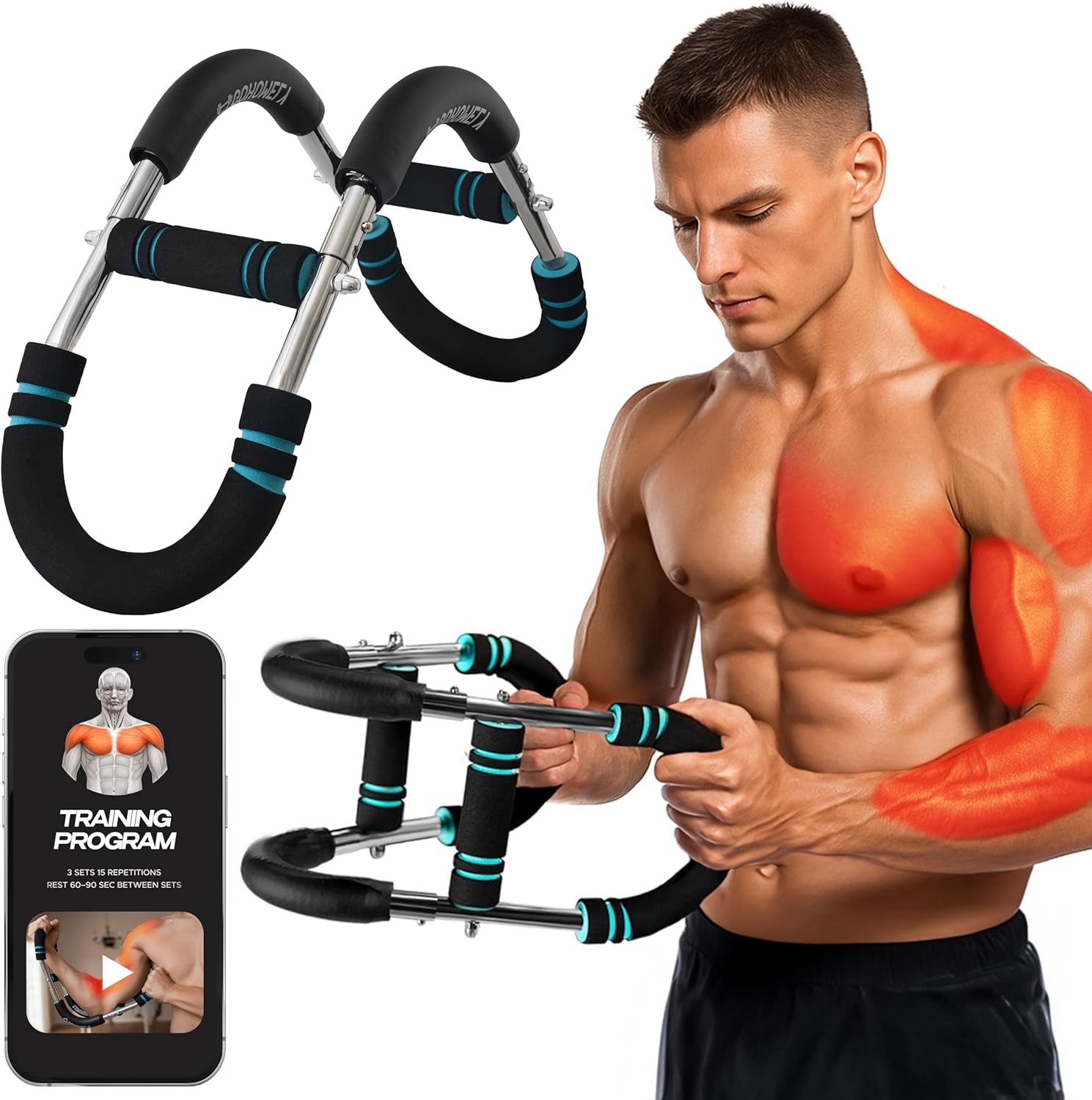 💪 TitanPress™ – Un seul appareil. Tout ton corps.