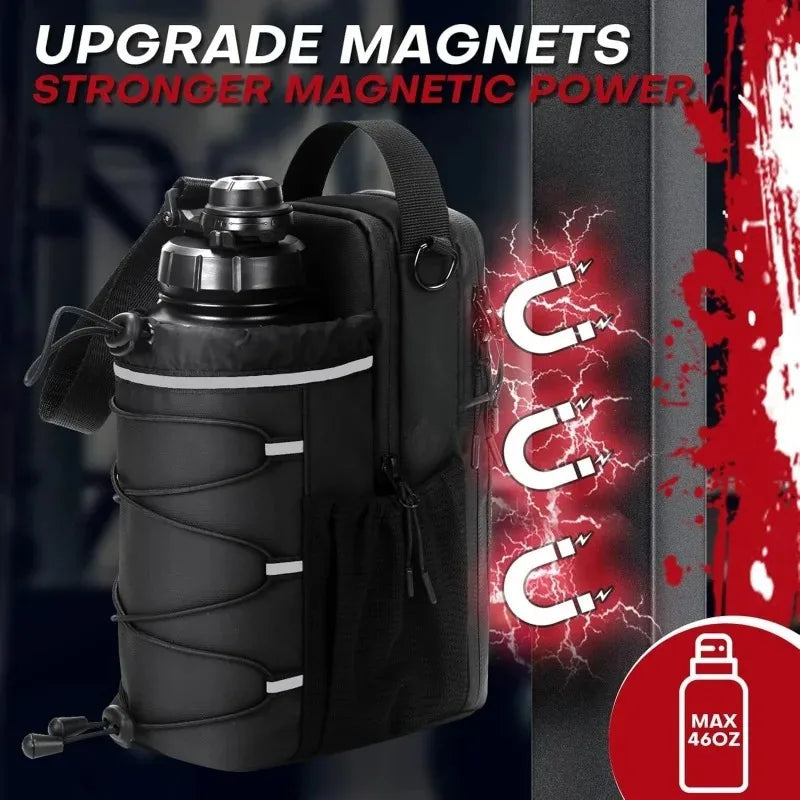 Sac de sport magnétique avec gourde