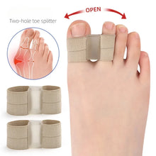 Charger l&#39;image dans la galerie, Séparateur d&#39;orteils correcteur hallux valgus 2pcs
